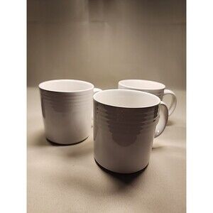 Design Concepts Stoneware England Coffee Cup Mug Lot of 3